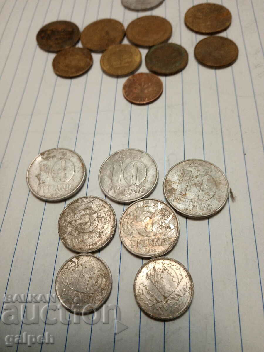 Auction  COINS MIXED LOT - 17 pcs. - BGN 3.5