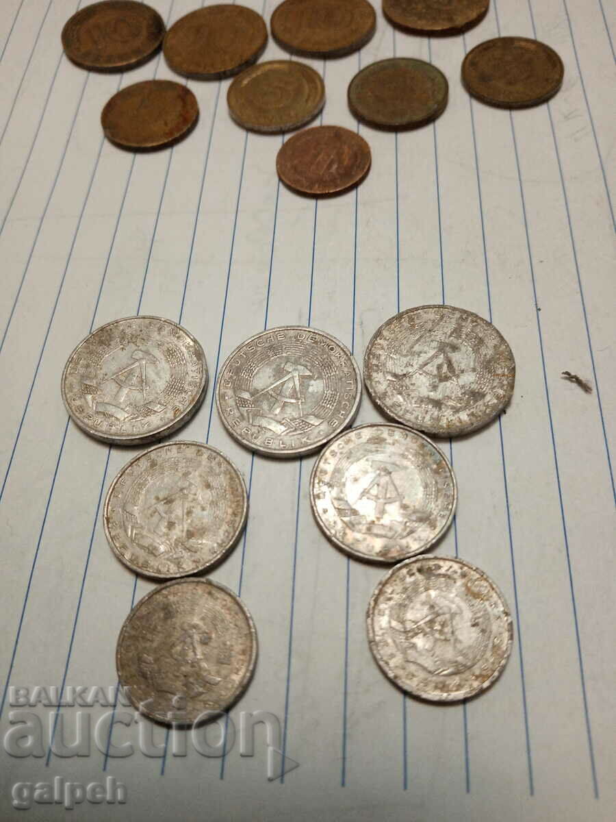 COINS MIXED LOT - 17 pcs. - BGN 3.5 - 6