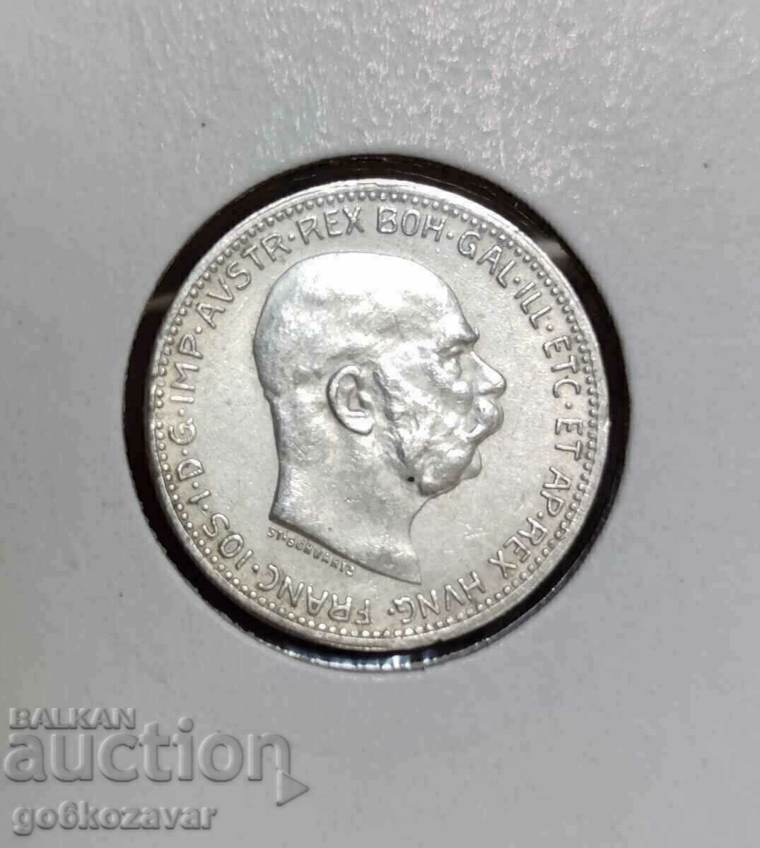 Austria 1 crown 1916 Silver ! Quality ! with price 26.90 BGN | € 13.75