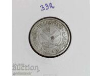 Palestine 50 mils 1927 Silver Rare!