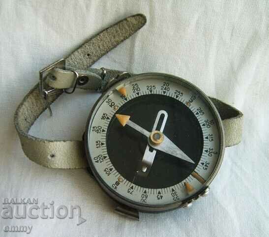 Commander military compass, working, Russia