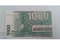 1000 Livres - Λίβανος - 2004