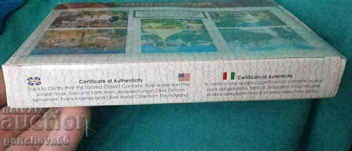 Auction Bethlehem Sacred Set/Certificate Auction Bethlehem Sacred Set/Certificate