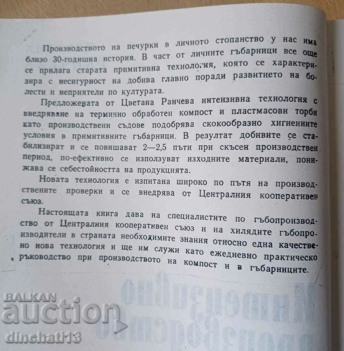 Intensive production of mushrooms - Tsvetana Rancheva with price 9.00 BGN | € 4.60 Intensive production of mushrooms - Tsvetana Rancheva with price 9.00 BGN | € 4.60