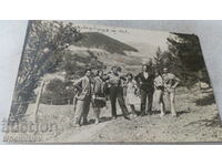 Снимка Копривщица Млади мъже и девойки над града 1929