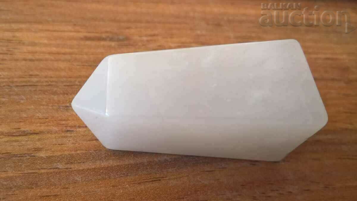 Камък минерал Бял оникс