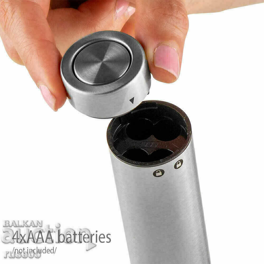 Moara "Luiggi Ferrero - FR-306" electrica, inox, noua - 6 Moara "Luiggi Ferrero - FR-306" electrica, inox, noua - 6