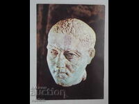 Silistra Card - Historical Museum Head of a Roman 2nd c