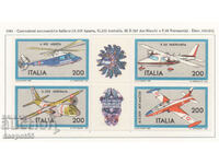 1981. Italia. Avioane. Bloc.