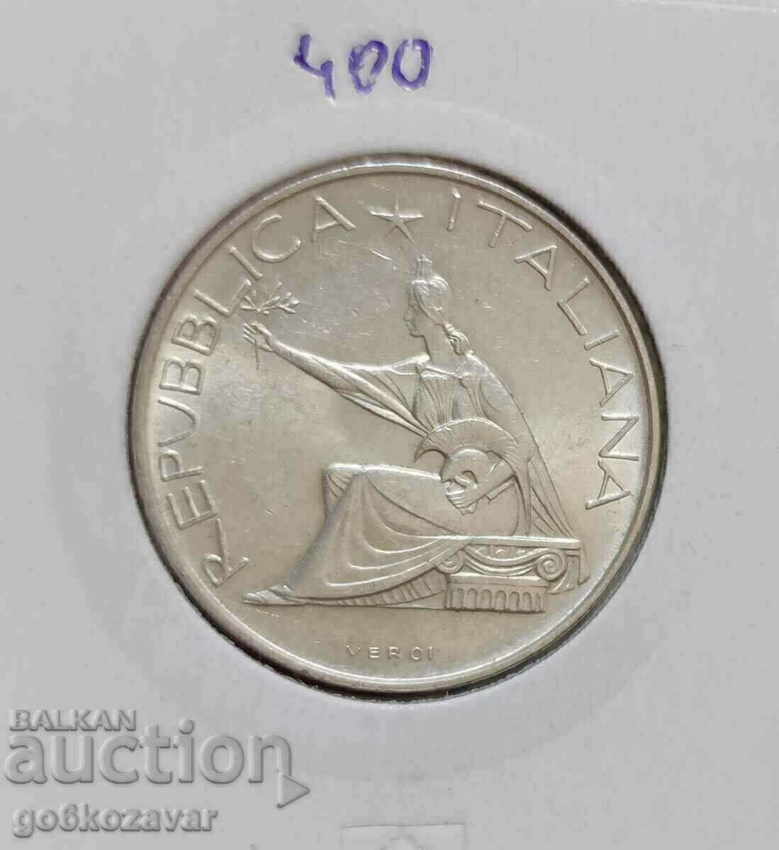 Italia 500 lire 1961 Argint!