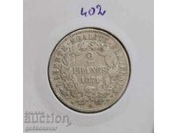France 2 Francs 1871 Silver !