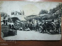 GREAT PHOTO OF THE FIRST IMPORTED TRACTORS IN BULGARIA