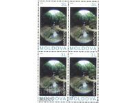 Clean stamp Europa in square SEP 2001 from Moldova