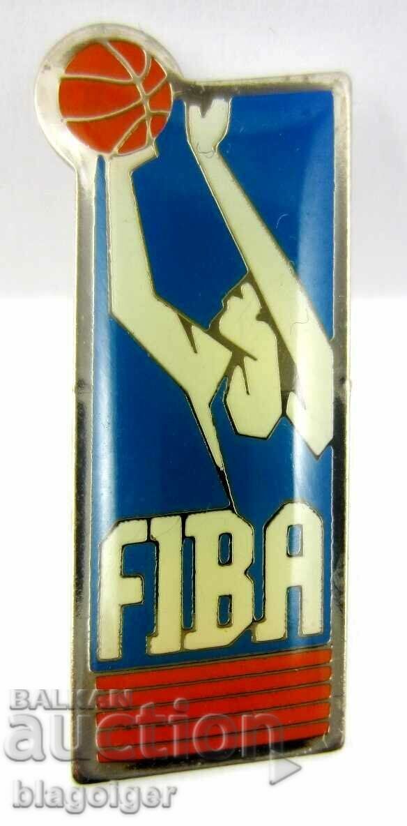 FIBA-FIBA-BASCHET-INSIGNA OFICIAL