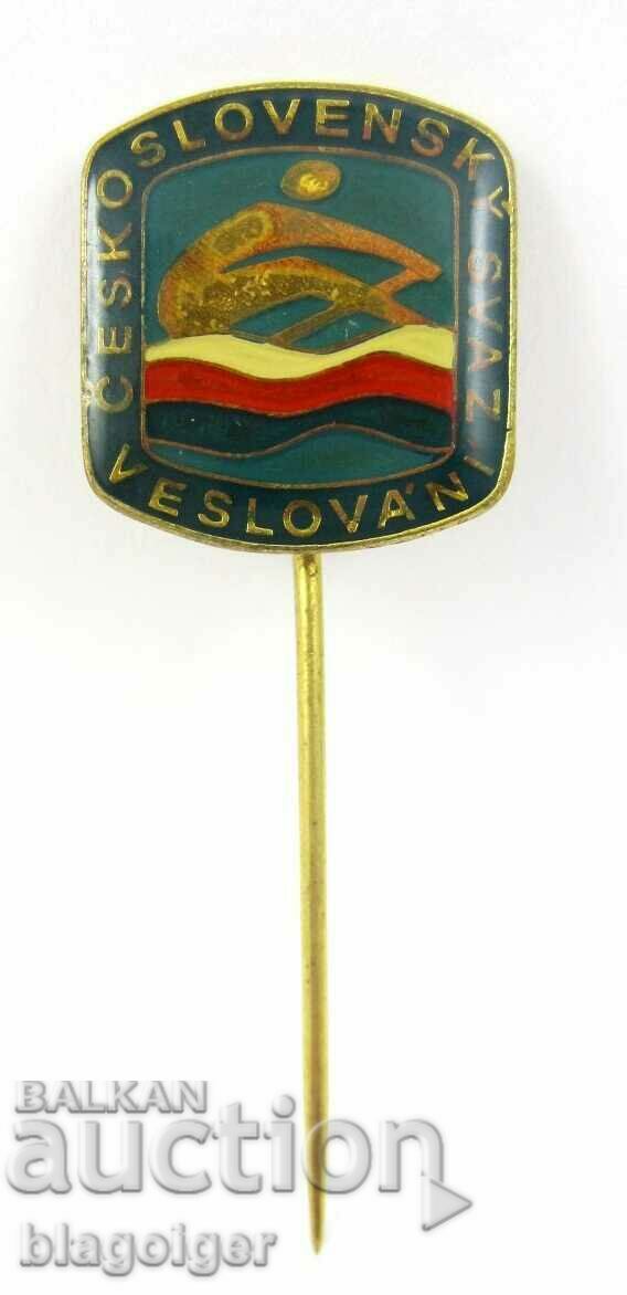 Czechoslovakia-Rowing Federation-Old badge