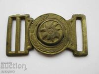 Old bronze buckle for Youth tourist belt