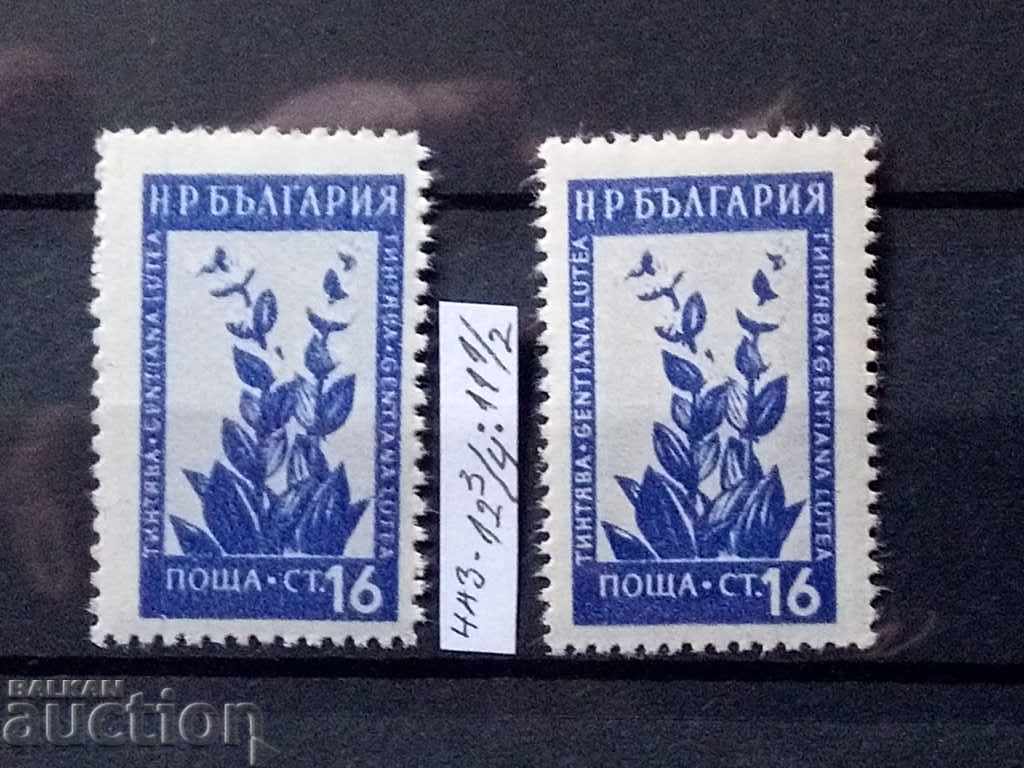 Bulgaria variety RARE TEETH №919 from BC 1953