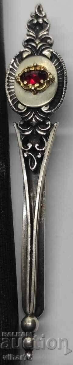 СТАРА БРОШКА-СРЕБЪРНА