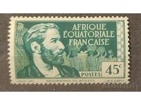 Γαλλία/Γαλλική Ισημερινή Αφρική 1937 Προσωπικότητες MNH