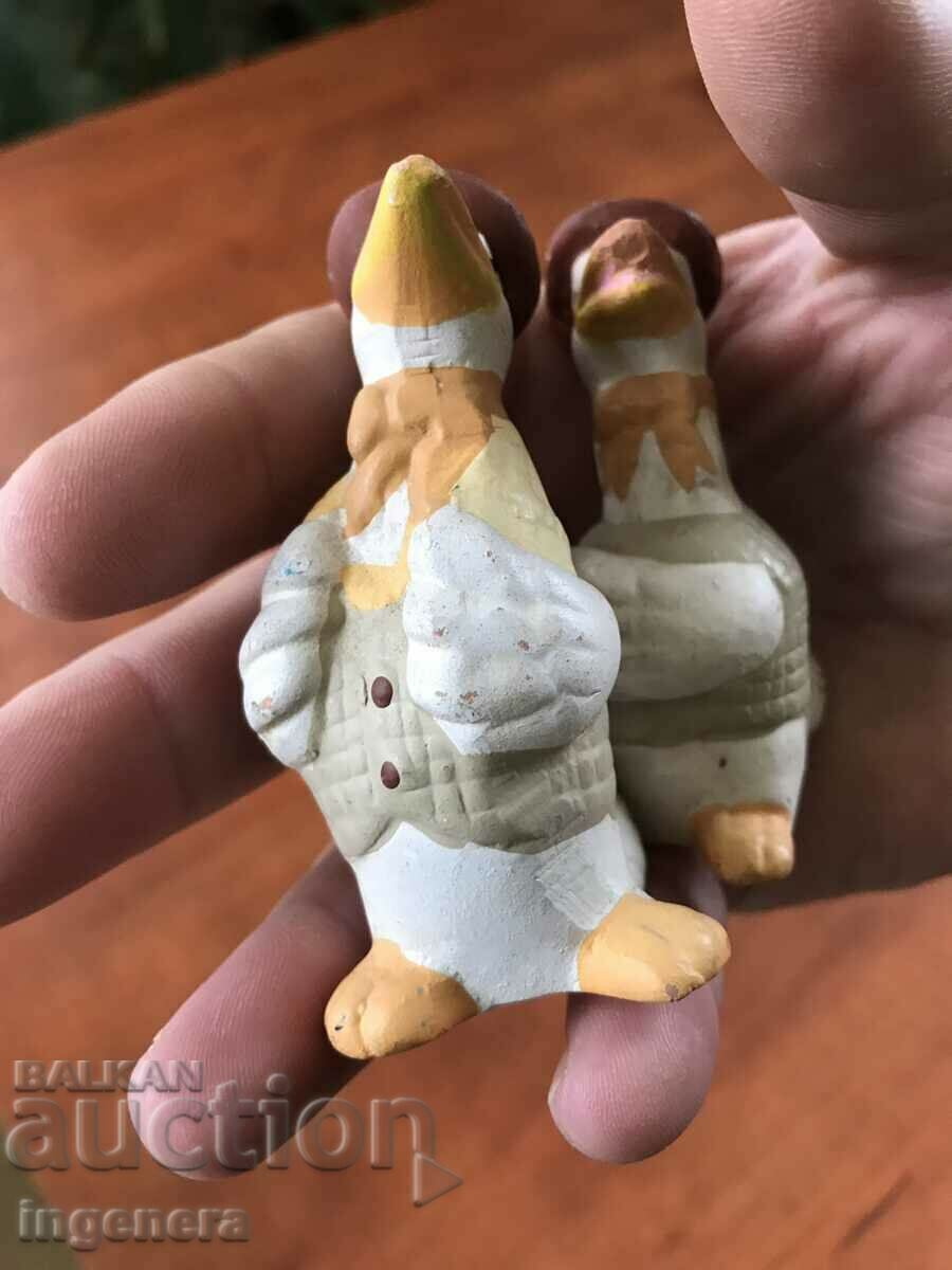 DUCK PATE DUCK CERAMIC PORCELAIN SOUVENIR-2 PCS - 5 DUCK PATE DUCK CERAMIC PORCELAIN SOUVENIR-2 PCS - 5