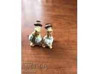 DUCK PATE DUCK CERAMIC PORCELAIN SOUVENIR-2 PCS