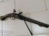 Pistol Pishtak cu preîncărcare otoman Flint Pishtak 47cm