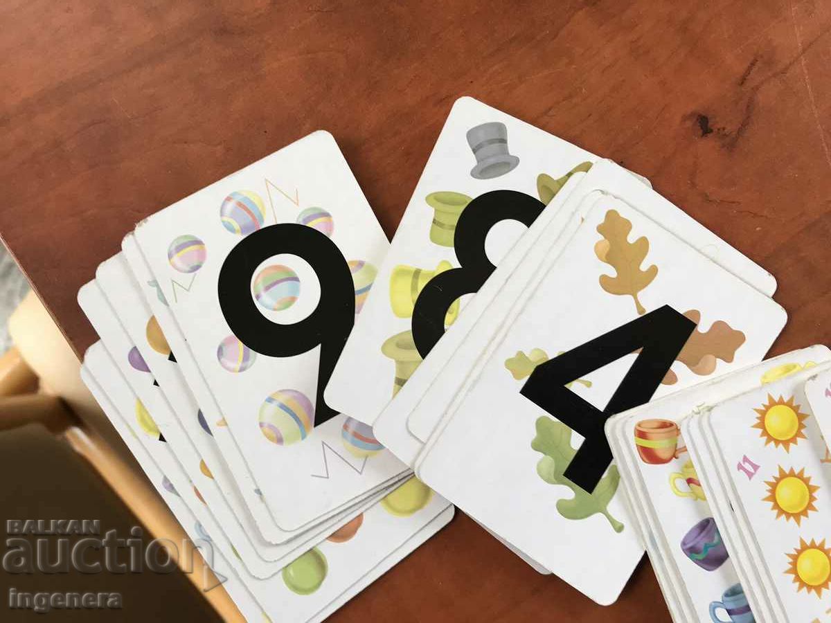 EDUCATIONAL CARD GAME FOR KIDS with price 5.00 BGN | € 2.56 EDUCATIONAL CARD GAME FOR KIDS with price 5.00 BGN | € 2.56