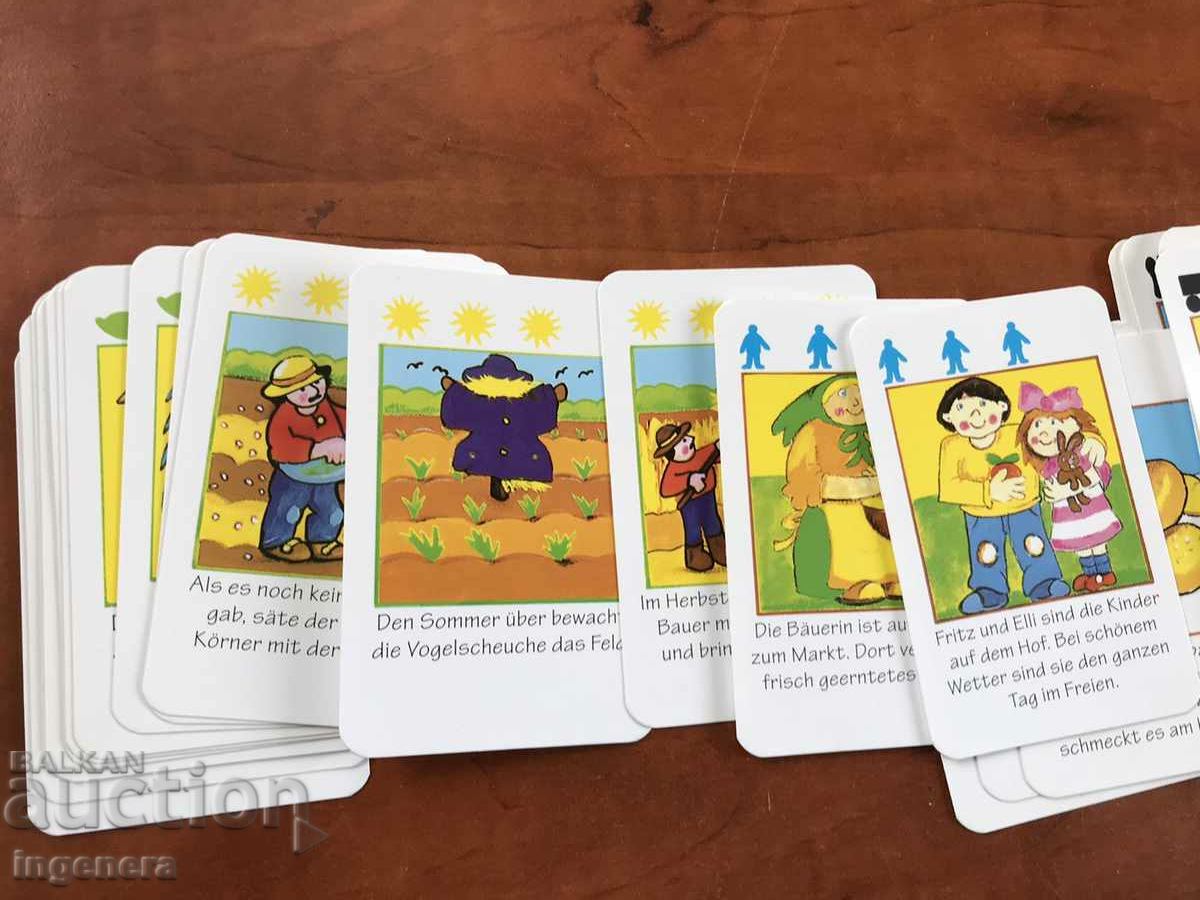 Auction GAME CARDS "MY FARM" DECK Auction GAME CARDS "MY FARM" DECK