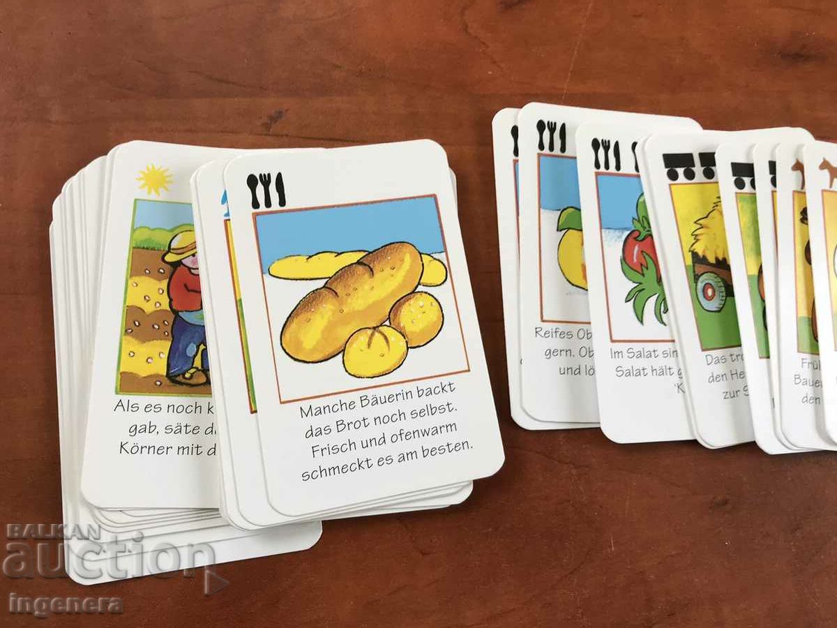 Delivery of GAME CARDS "MY FARM" DECK Delivery of GAME CARDS "MY FARM" DECK