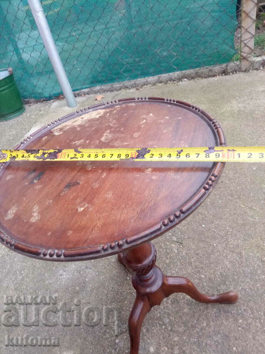 Auction  Old wooden table