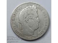 5 франка сребро Франция 1839 K- сребърна монета #122