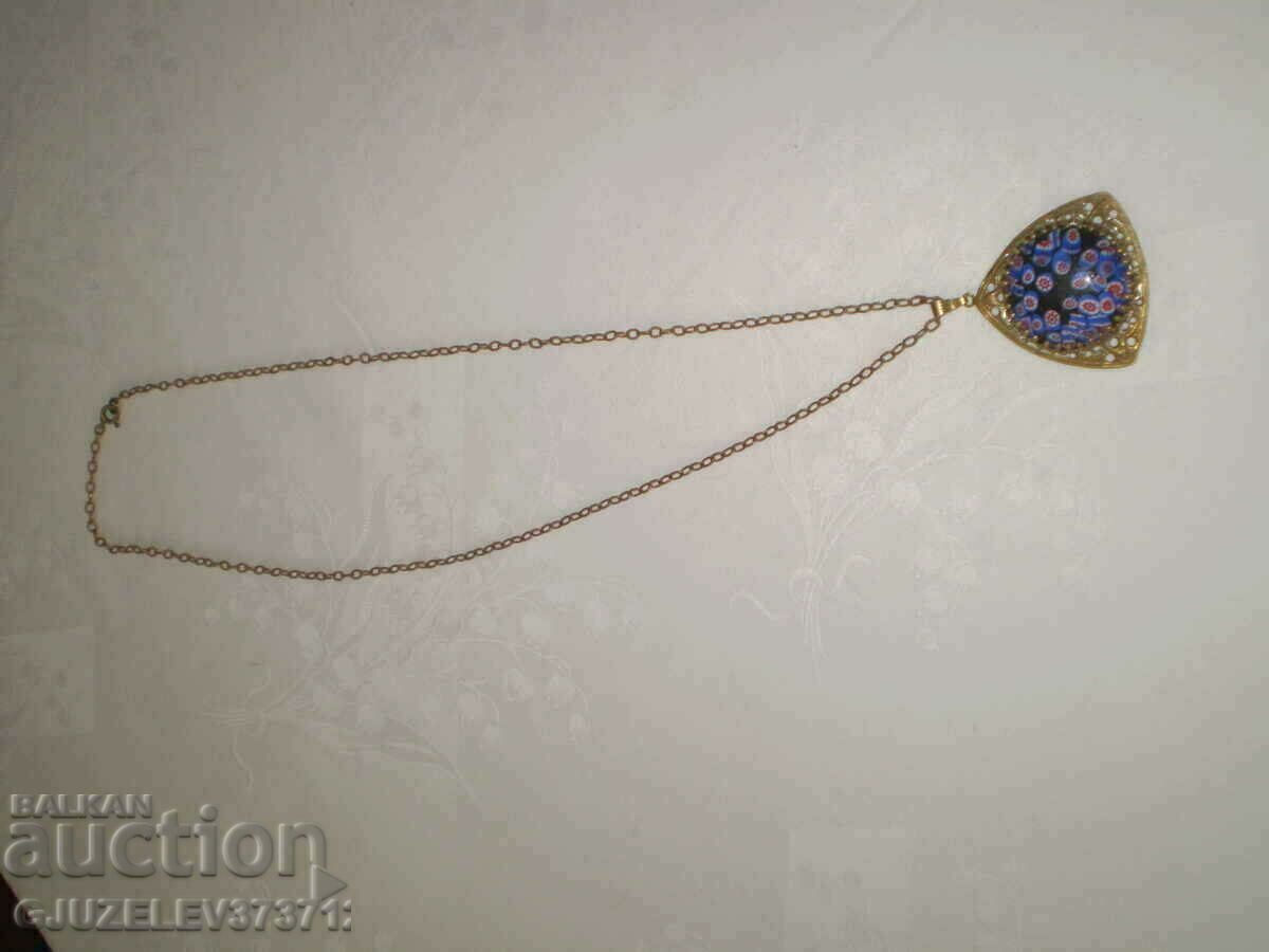 Auction Vintage Medallion Glass Murano Brass Fittings Auction Vintage Medallion Glass Murano Brass Fittings