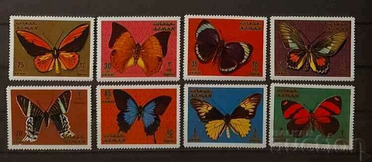 Ajman 1971 Fauna/Fluturi/Insecte MNH