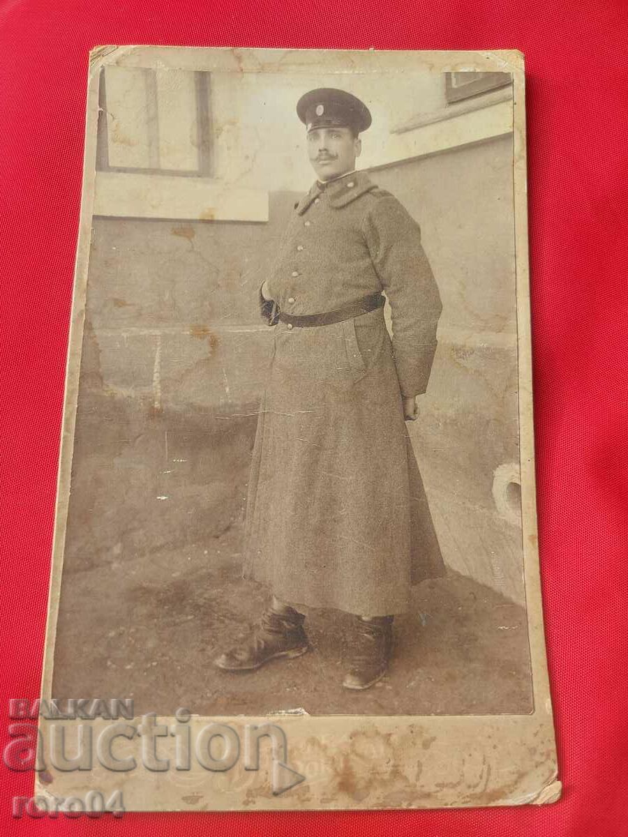 OLD WAR PHOTO - CARDBOARD - WW I - 7