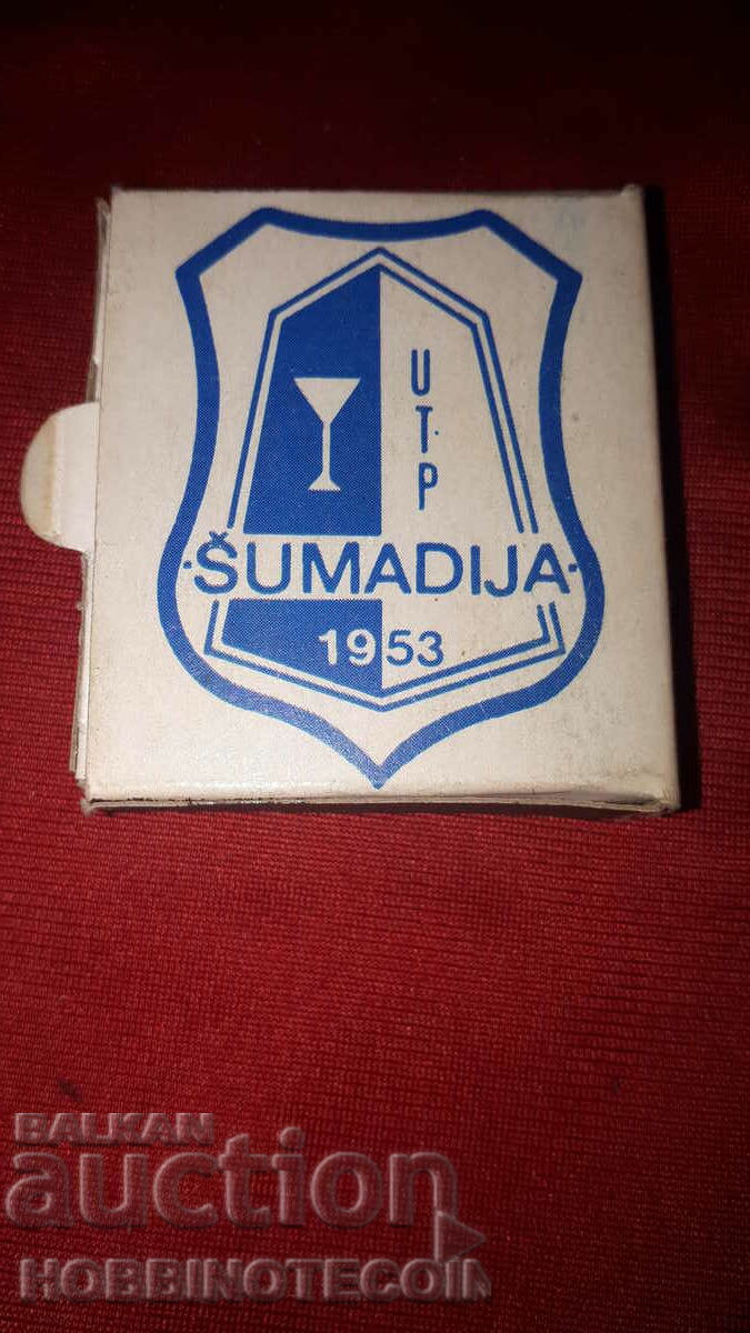 Collectible Matches match Notel SUMADIJA YUGOSLAVIA with price 3.99 BGN | € 2.04 Collectible Matches match Notel SUMADIJA YUGOSLAVIA with price 3.99 BGN | € 2.04