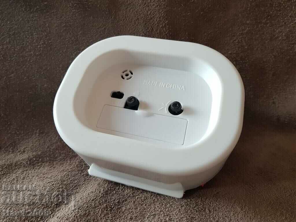 QUARTZ rattling clock with stoic - 5