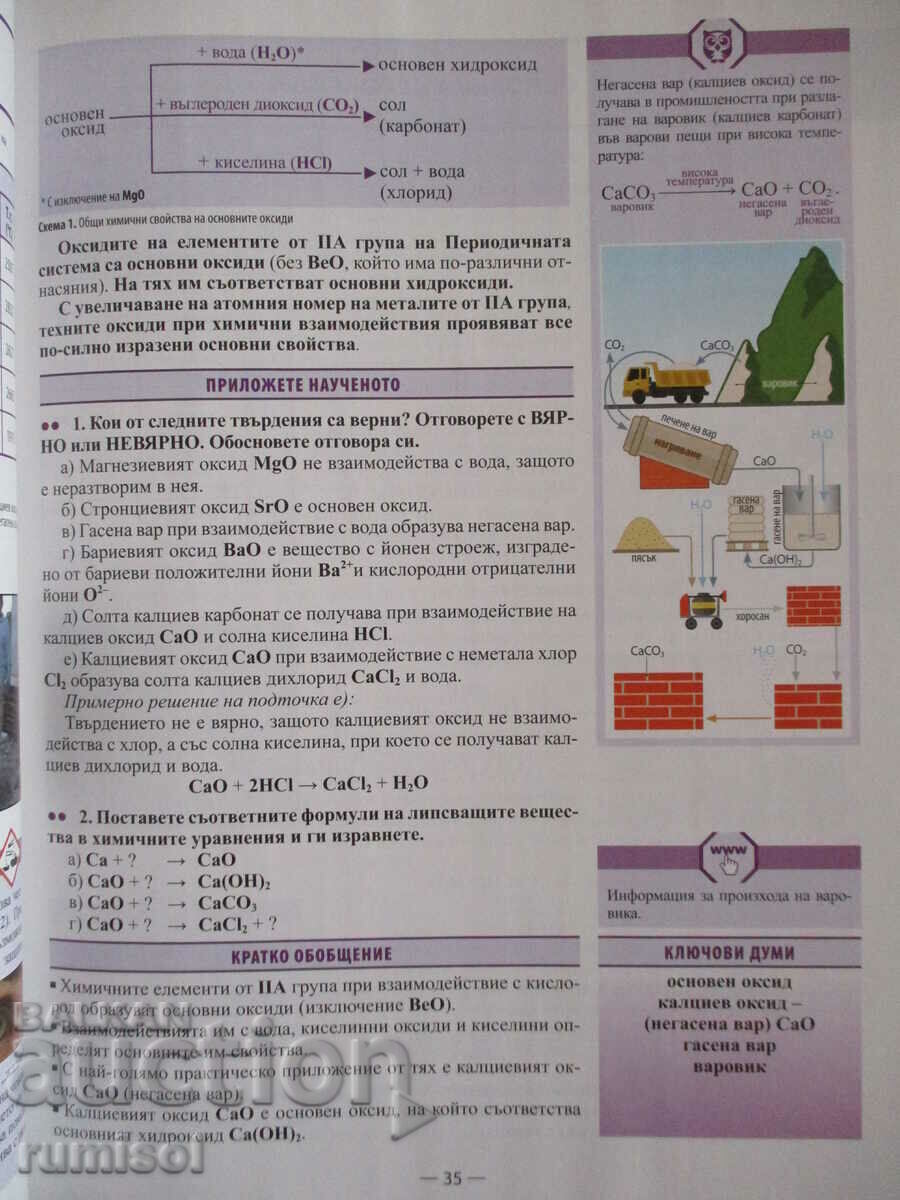 Livrarea Chimie și conservare a cca. Miercuri-8 kl (prima parte pentru 9, Bulvest