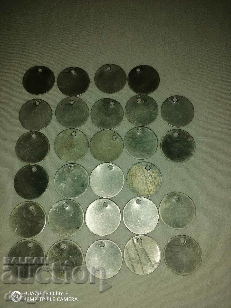 Delivery of Tokens, Birki old aluminum Delivery of Tokens, Birki old aluminum