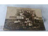 Снимка Никополъ Ученици и учители пред Паметника 1931