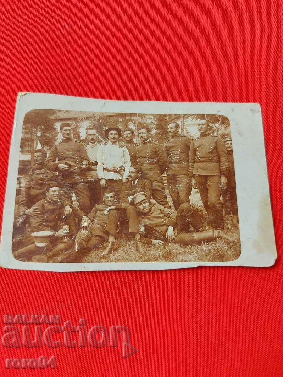 FOTO MILITAR VECHE
