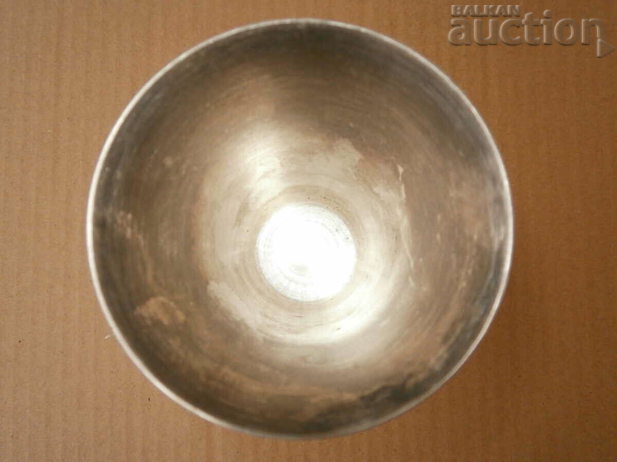 Delivery of copper silver plated wine glass goblet Delivery of copper silver plated wine glass goblet