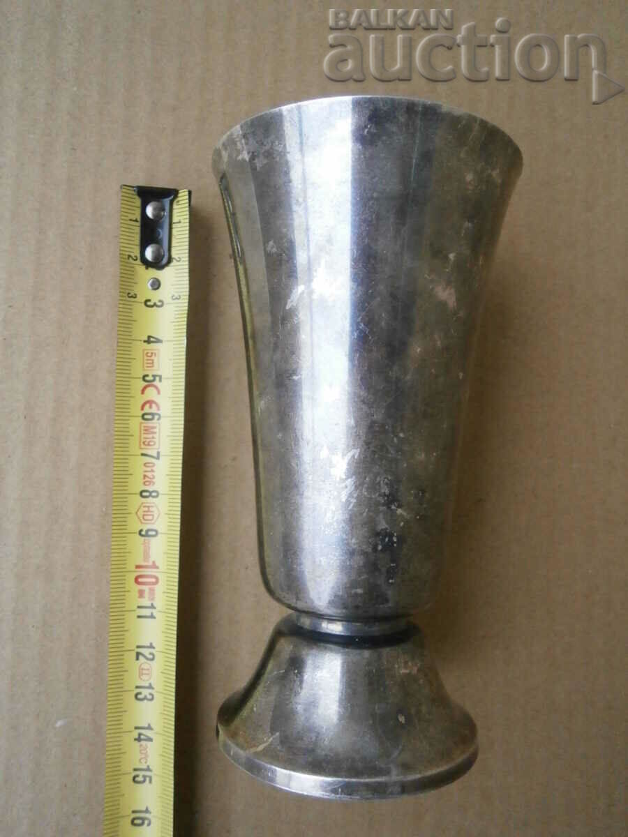 copper silver plated wine glass goblet - 7 copper silver plated wine glass goblet - 7