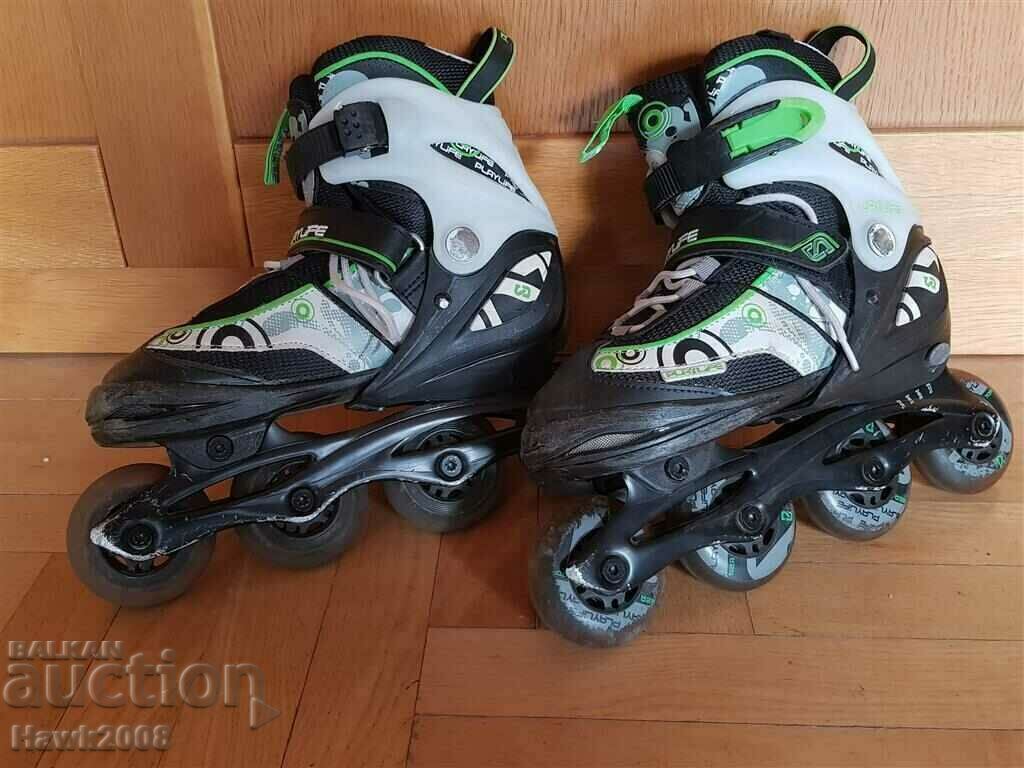 Roller skates PLAYLIFE 34-37 number with price 32.00 BGN | € 16.36 Roller skates PLAYLIFE 34-37 number with price 32.00 BGN | € 16.36