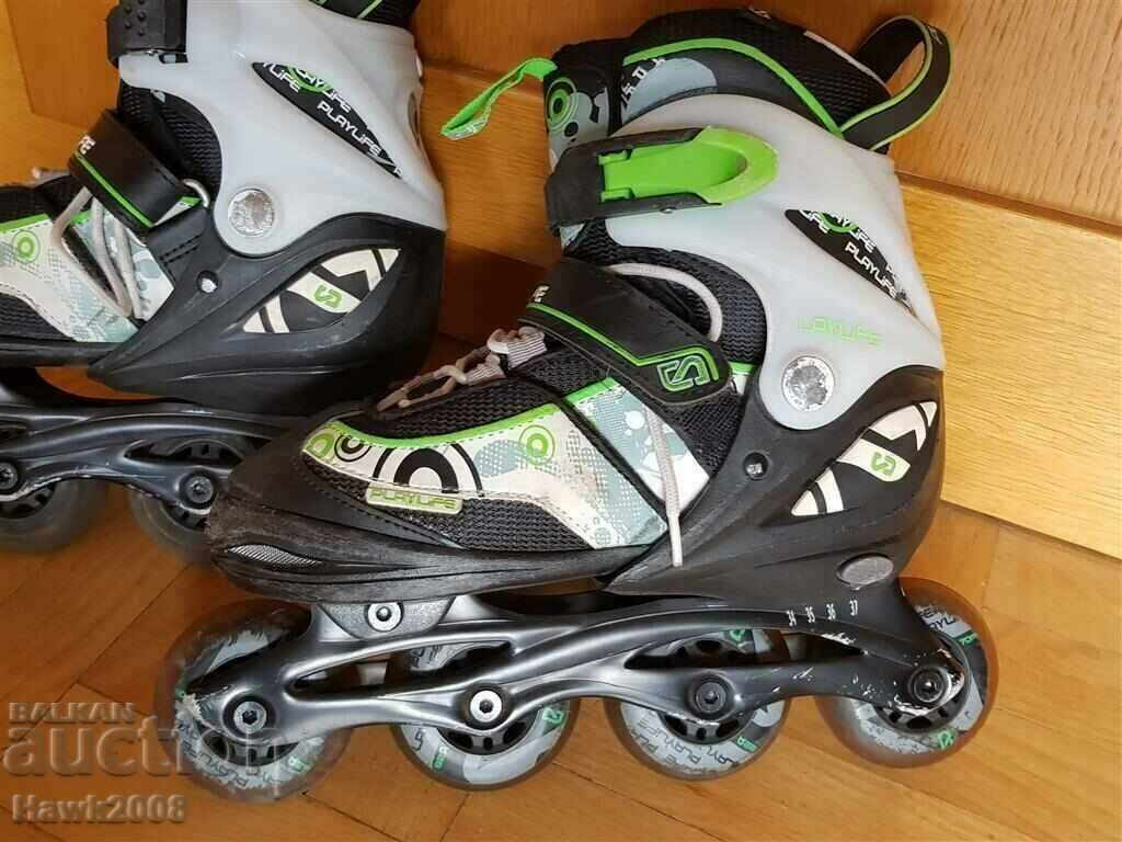 Auction Roller skates PLAYLIFE 34-37 number Auction Roller skates PLAYLIFE 34-37 number