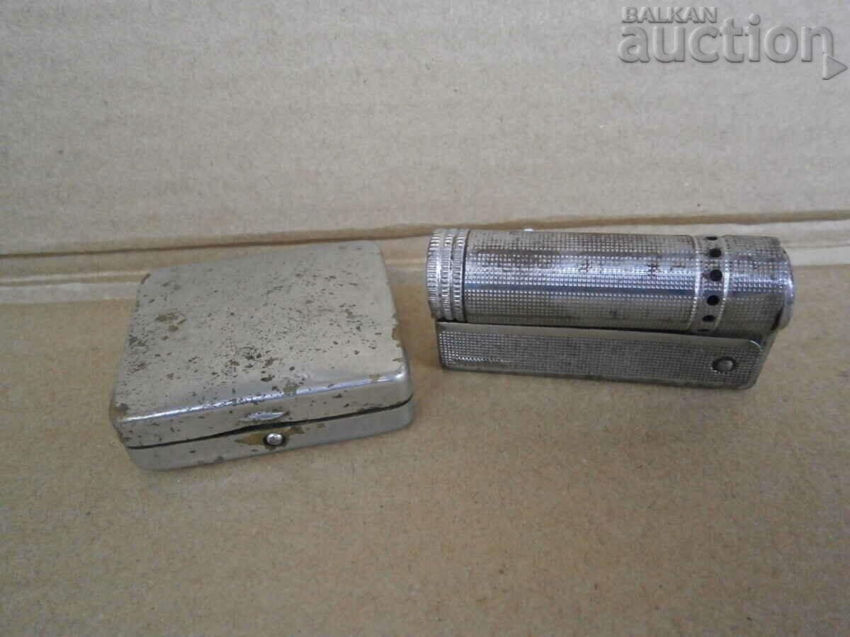 antique Austrian lighter and box with price 35.00 BGN | € 17.90 antique Austrian lighter and box with price 35.00 BGN | € 17.90