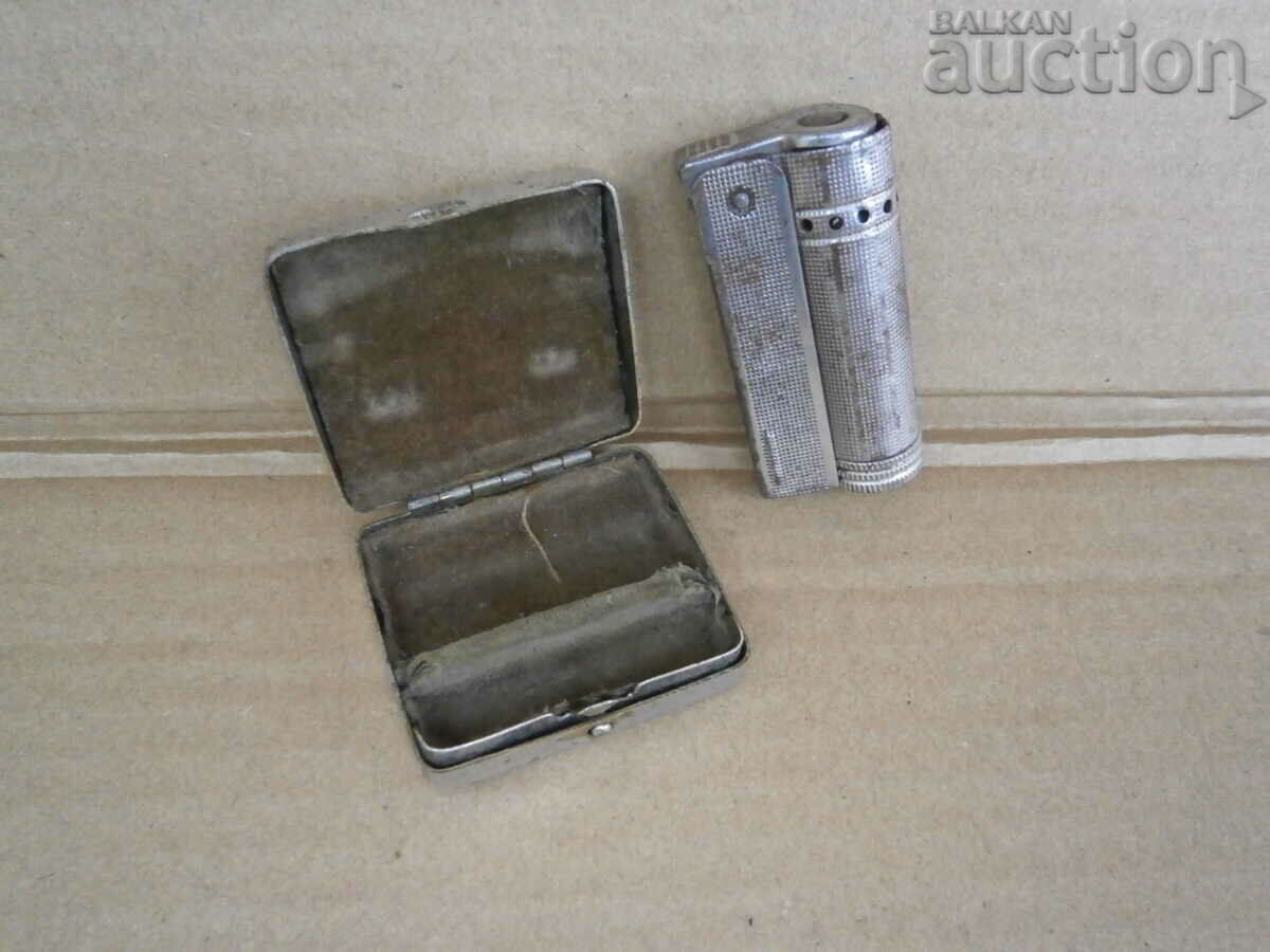 Auction antique Austrian lighter and box Auction antique Austrian lighter and box