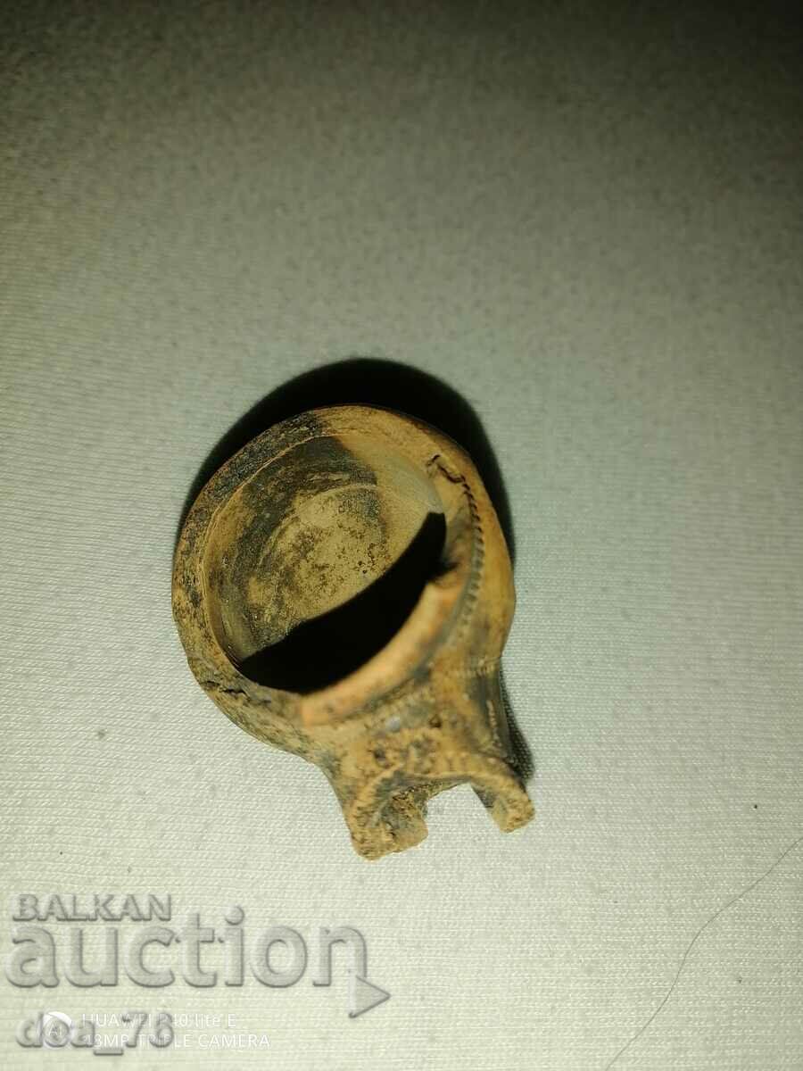 Παλαιός τουρκικός πήλινος σωλήνας με τιμή 7.00 BGN | € 3.58 Παλαιός τουρκικός πήλινος σωλήνας με τιμή 7.00 BGN | € 3.58