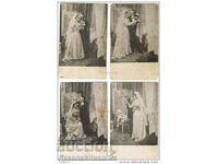 12x OLD CARDS EROTIC HUMOR G012