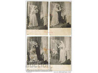 12x OLD CARDS EROTIC HUMOR G012