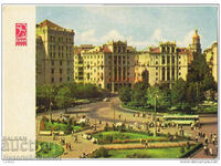 1967 ΠΑΛΙΑ ΚΑΡΤΑ ΟΥΚΡΑΝΙΑ ΠΛΑΤΕΙΑ KYIV KALININ G014